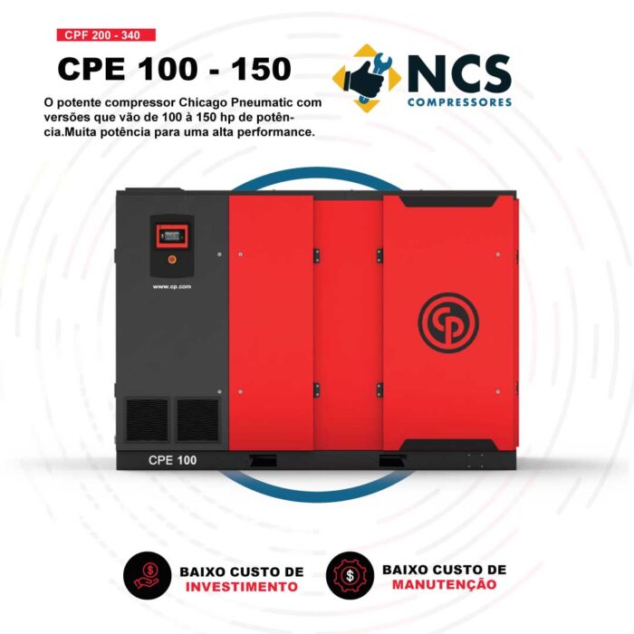 compressor Chicago Pneumatic CPE 100 - 150