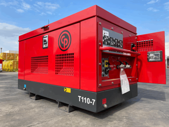 Compressor de ar portátil chicago pneumatic T-110 – compacto, leve e ideal para montagem veicular - Imagem 3